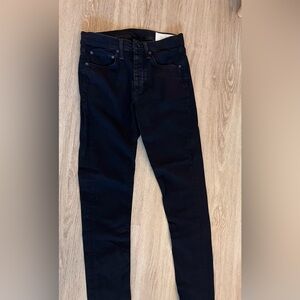 Rag & Bone Jeans Mens 30 Black Extra Slim Stretch Denim